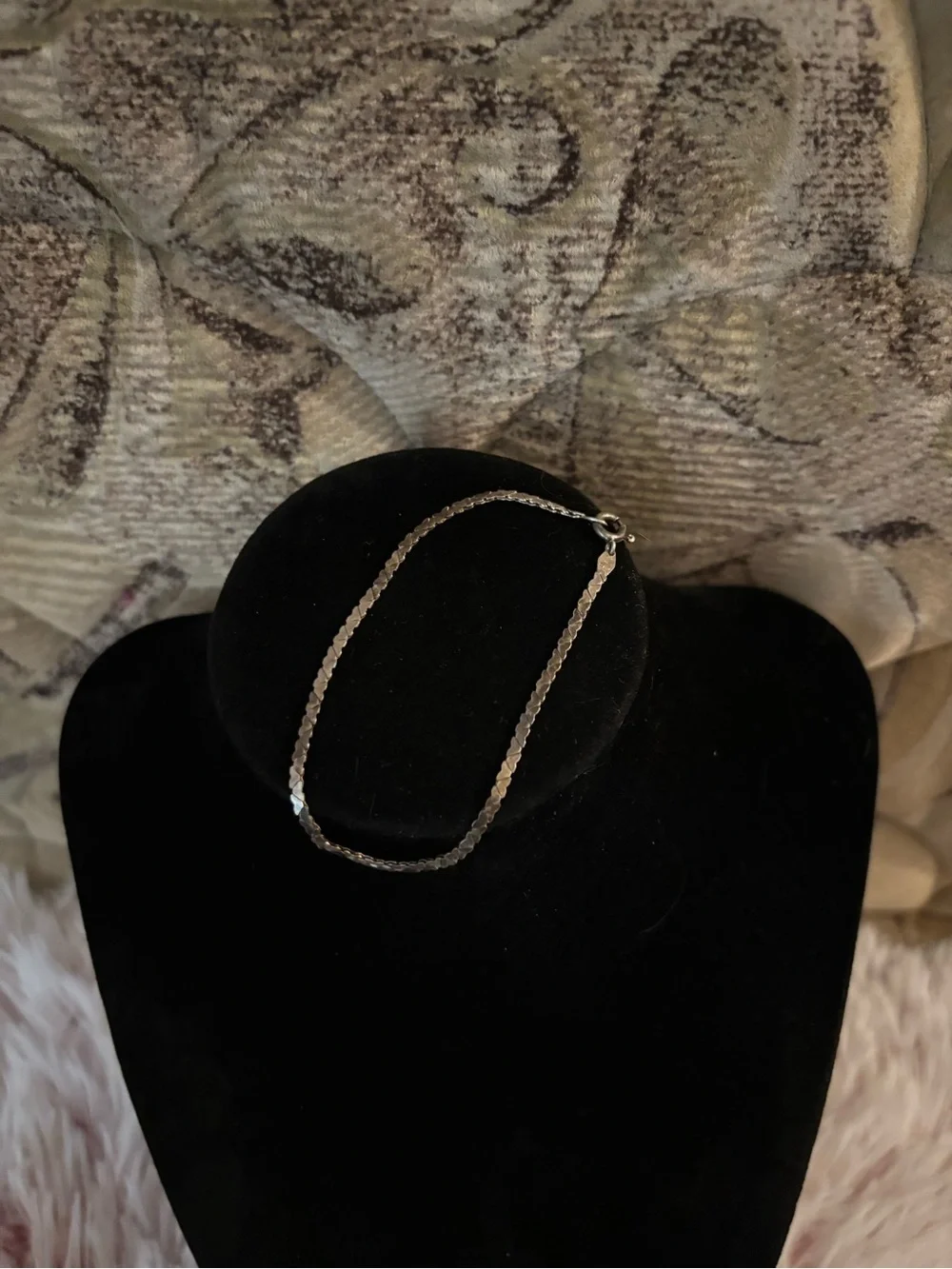 925 Sterling Silver Vintage Bracelet - 7 inches